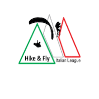 HikeFlyItalia paraglide parapendio hikefly hikeandflyitalianleague Sticker
