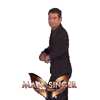 Happy Arturo Valls Sticker by Mask Singer A3