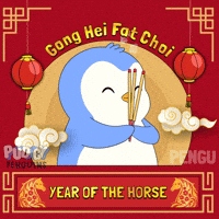 恭喜发财 Chinese New Year GIF by Pudgy Penguins