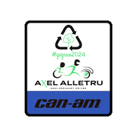 axelalletru driver dakar buggy pilote Sticker