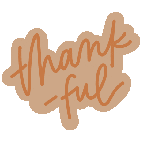 Thanks Giving Thank You Sticker