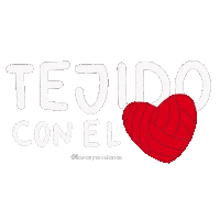 Lana Tejer Sticker by Lanas y mas lanas
