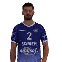 Blue Army Sport Sticker by Amysoft Lycurgus