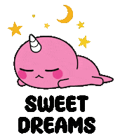 Tired Good Night Sticker by Naru Naru
