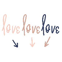 pageofwandsdesign love heart simple arrows Sticker