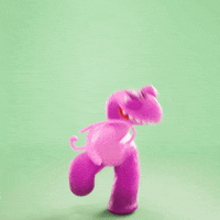 Happy Dance GIF by Claynosaurz
