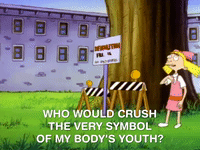 hey arnold nicksplat GIF