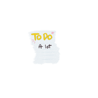 Journaling To Do Sticker