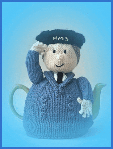 Saluting World War 2 GIF by TeaCosyFolk