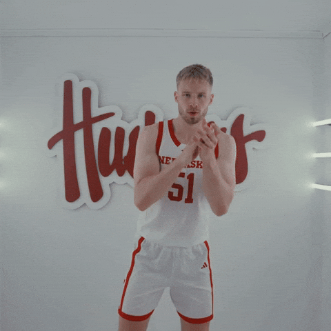 Lets Go Basketball GIF by Huskers