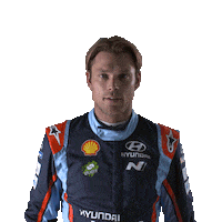 andreas mikkelsen hyundai Sticker by FIA World Rally Championship