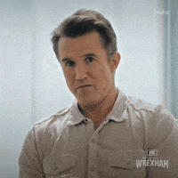 Awkward Rob Mcelhenney GIF by Welcome to Wrexham