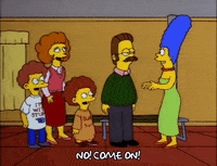 marge simpson rod flanders GIF