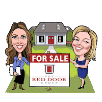 RedDoorGroup real estate for sale just sold red door Sticker