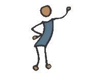 Happy Bye Bye Sticker