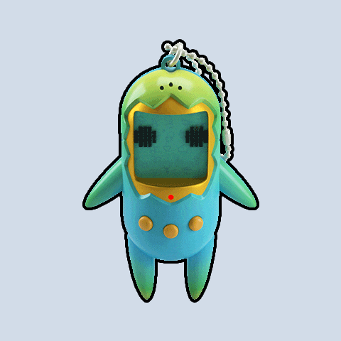 Happy Green And Blue GIF