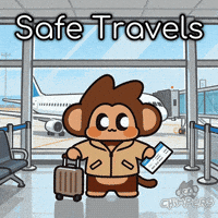 See Ya Travel GIF by Chimpers