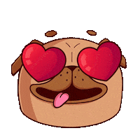 Happy In Love Sticker by BigBrains