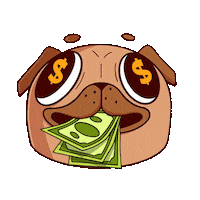 Dog Love Sticker by BigBrains