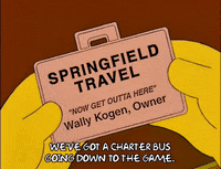 Episode 12 Springfield Travel GIF by The Simpsons