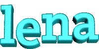 3D Name Sticker by WDR