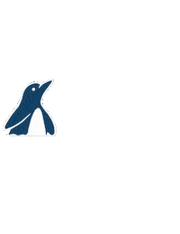 Mavericktattoosupply happy cool jump penguin Sticker