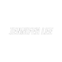 jenniferleedj logo jennifer lee jenniferleedj Sticker