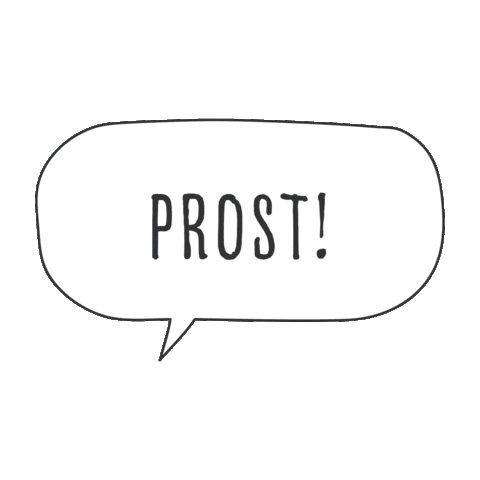 Cheers Speak Sticker by FederhenSchneider