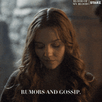 Drama Gossip GIF by Outlander