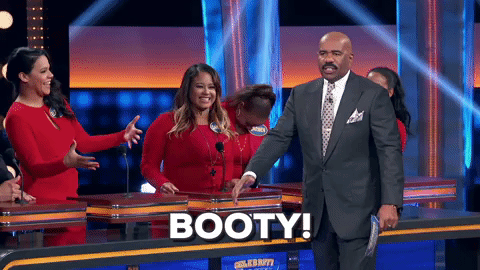 steve harvey booty GIF by ABC Network