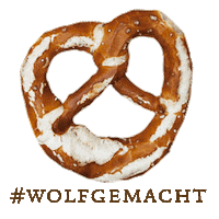 BaeckereiWolf food eat delicious wolf Sticker