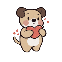 atruyu dog fox bear bunny Sticker