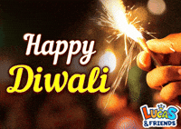 Diwali Festival India GIF by Lucas and Friends by RV AppStudios