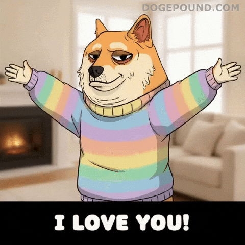 Happy I Love You GIF by Doge Pound