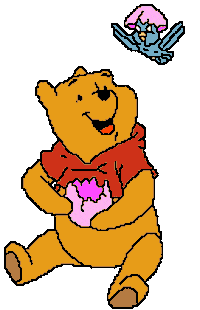 winnie the pooh STICKER