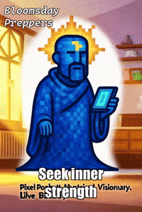 Home Meditating GIF by Bloomsday Preppers