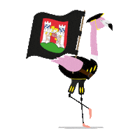 Flamingo Sticker by Fanfarenzug Ottheinrich
