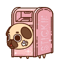 Dog Puppy Sticker by Puglie Pug