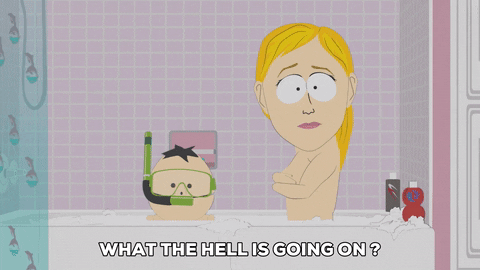 ike broflovski bath GIF by South Park 