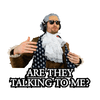 Are You Talking To Me Sticker