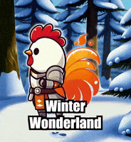 Winter Wonderland Snow GIF by Zorooster