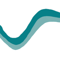 Rainbow Wave Sticker