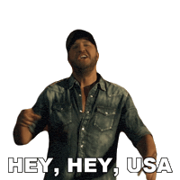Usa America Sticker by Luke Bryan