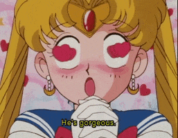 sailor moon love GIF