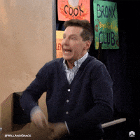 sean hayes nbc GIF by Will & Grace