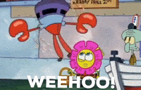 Mr Krabs Summer GIF