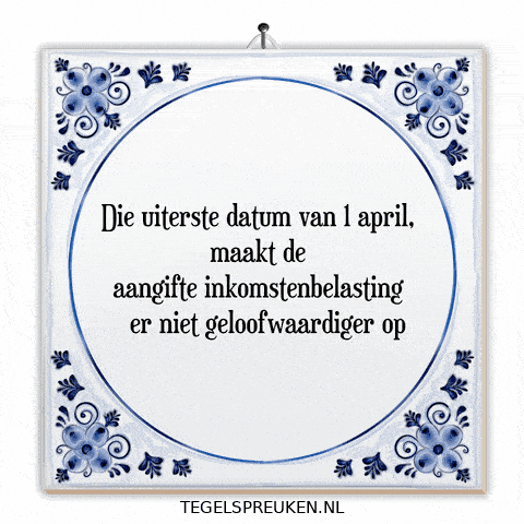 Stress Wijsheid GIF by Tegelspreuken.nl