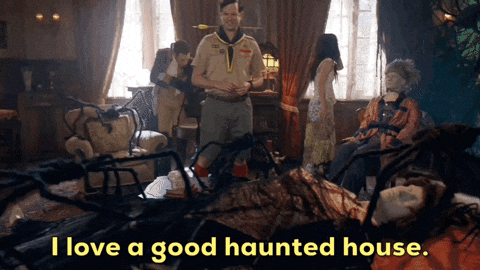Haunted House Halloween GIF by CBS
