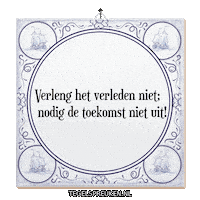 Humor Focus Sticker by Tegelspreuken.nl