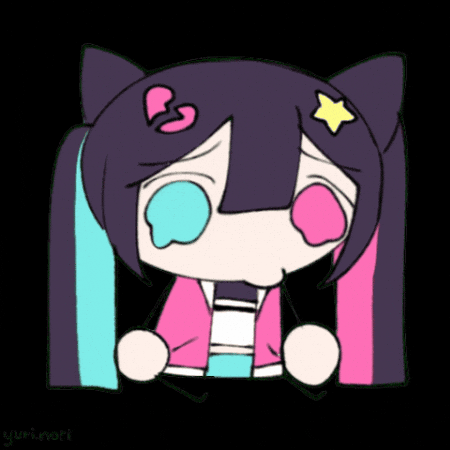 YuriNori giphygifmaker sad crying upset GIF